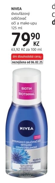 Odličovač očí dvoufázový Nivea
