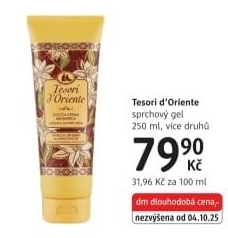 Sprchový gel Tesori d'