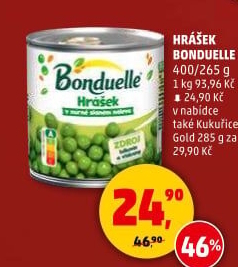 Hrášek Bonduelle