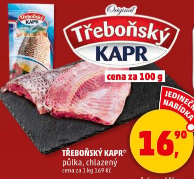 Kapr Třeboňská ryba