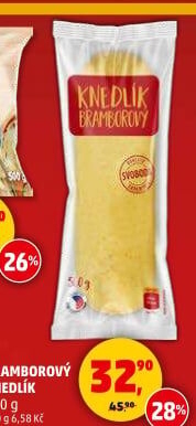 Knedlík bramborový