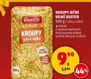 Kroupy ječné Gustito