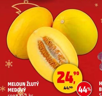 Meloun medový žlutý