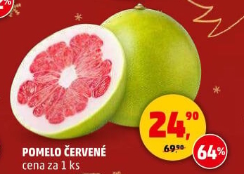 Pomelo červené