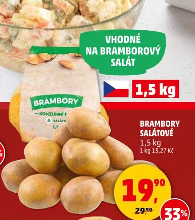 Salátové brambory