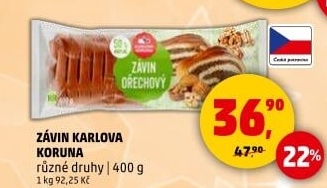 Závin Karlova Koruna