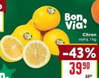 Citrony Billa Bonvia