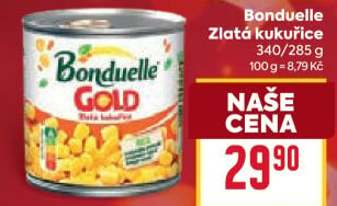 Kukuřice sterilovaná Gold Bonduelle