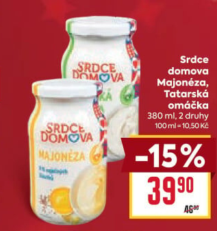 Majonéza Srdce Domova