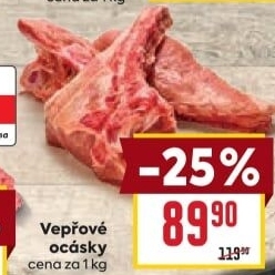 Ocásky vepřové