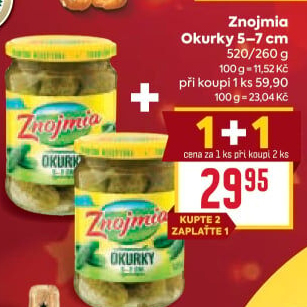 Okurky Znojmia