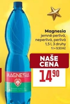 Přírodní voda Magnesia