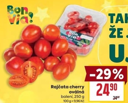 Rajčata cherry Billa Bonvia