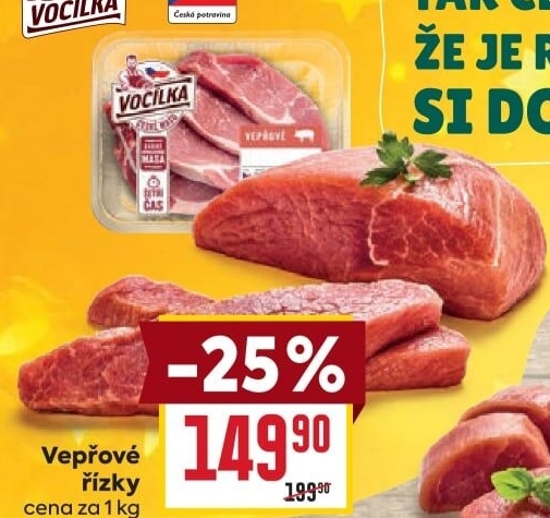 Řízky vepřové Vocílka