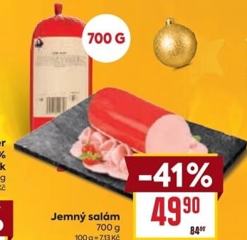 Salám jemný Kostelecké uzeniny