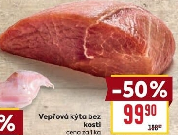 Vepřová kýta bez kosti
