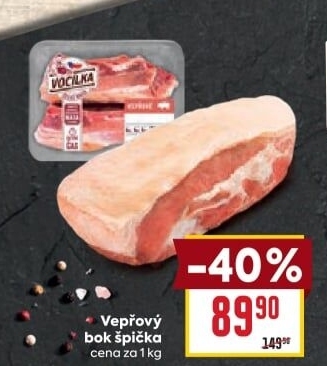 Vepřový bok špička Vocílka