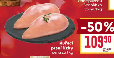 Kuřecí prsní řízky