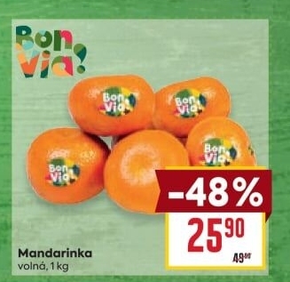 Mandarinky Billa Bonvia