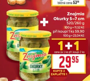 Okurky Znojmia