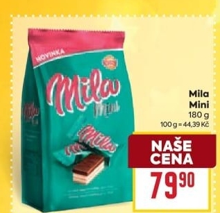Oplatky mini Mila Sedita