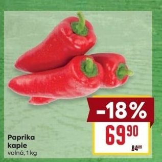 Paprika červená kapie