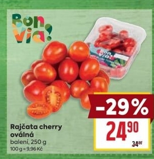 Rajčata cherry Billa Bonvia