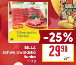 Šunka schwarzwaldská Billa