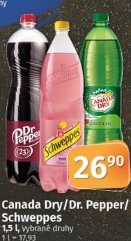 Limonáda Canada Dry