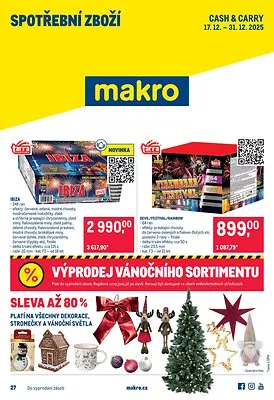 akční leták Makro 17.12.2025-31.12.2025