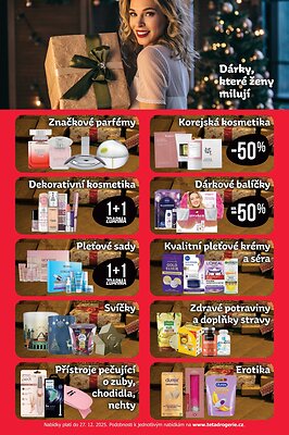 akční leták Teta drogerie 16.12.2025-24.12.2025