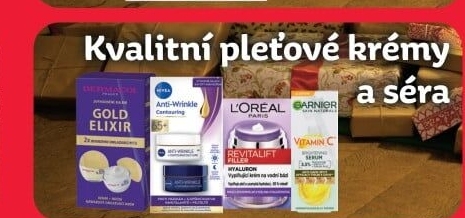 Kvalitní pleťové krémy a séra