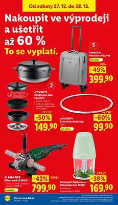 akční leták Lidl 27.12.2025-28.12.2025