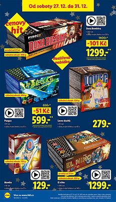 akční leták Lidl 27.12.2025-28.12.2025