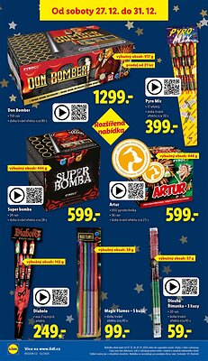 akční leták Lidl 27.12.2025-28.12.2025