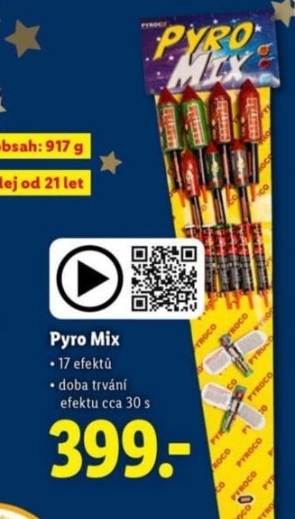 Ohňostroj - Rakety Mix Pyroco