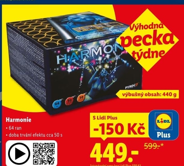 Ohňostroj Harmonie Pyroco