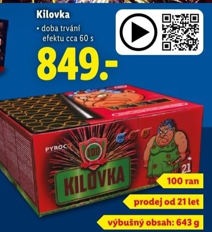 Ohňostroj Kilovka Pyroco