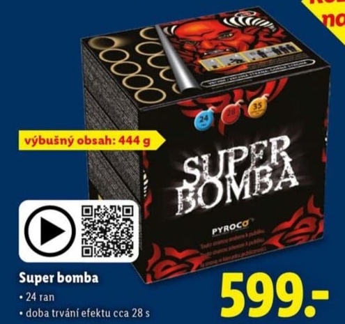 Ohňostroj Superbomba Pyroco