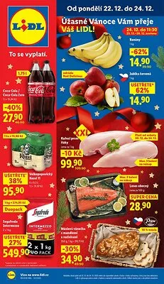 akční leták Lidl 22.12.2025-24.12.2025