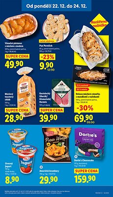 akční leták Lidl 22.12.2025-24.12.2025