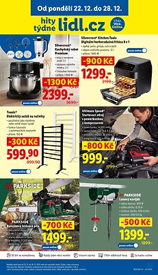 akční leták Lidl 22.12.2025-24.12.2025