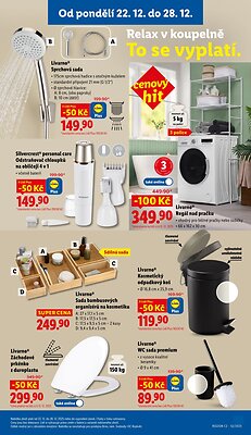 akční leták Lidl 22.12.2025-24.12.2025