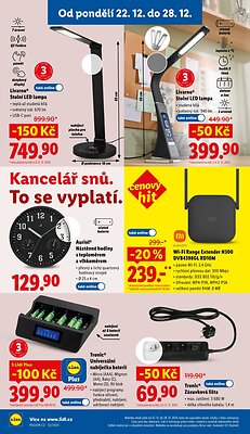 akční leták Lidl 22.12.2025-24.12.2025