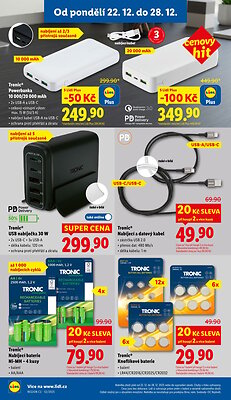 akční leták Lidl 22.12.2025-24.12.2025