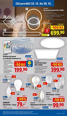 akční leták Lidl 22.12.2025-24.12.2025