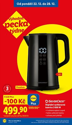 akční leták Lidl 22.12.2025-24.12.2025