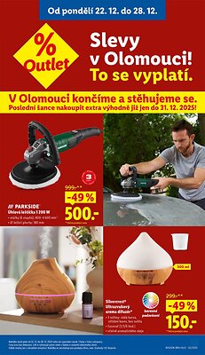 akční leták Lidl 22.12.2025-24.12.2025
