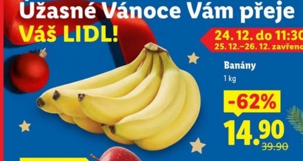 Banány - Lidl akcniletaky.com