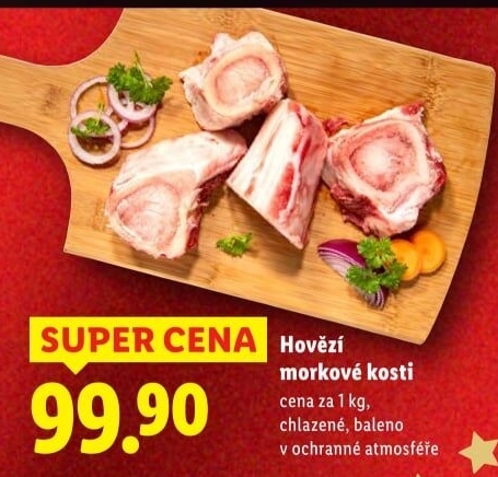 Hovězí kosti na polévku